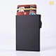 dark green leather wallet